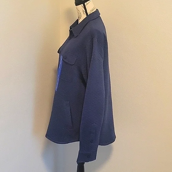 Cloudveil Quilted Jacquard Knit Shirt Jacket